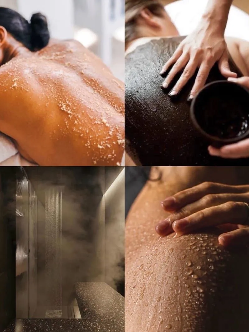 VELVET GLOW HAMMAM - Detox Body Scrub at Top One Spa Dubai